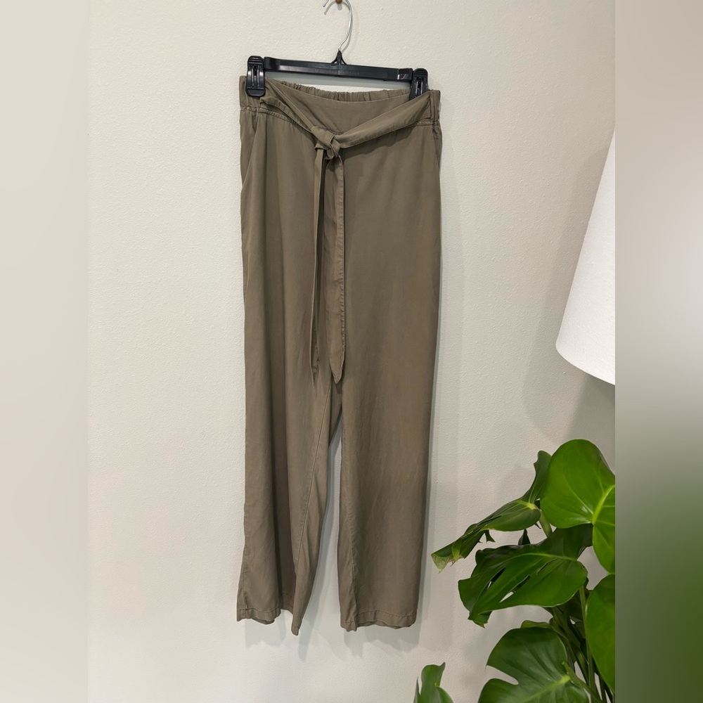 Thread & Supply | Olive Tie-Waist Pant | Size Small